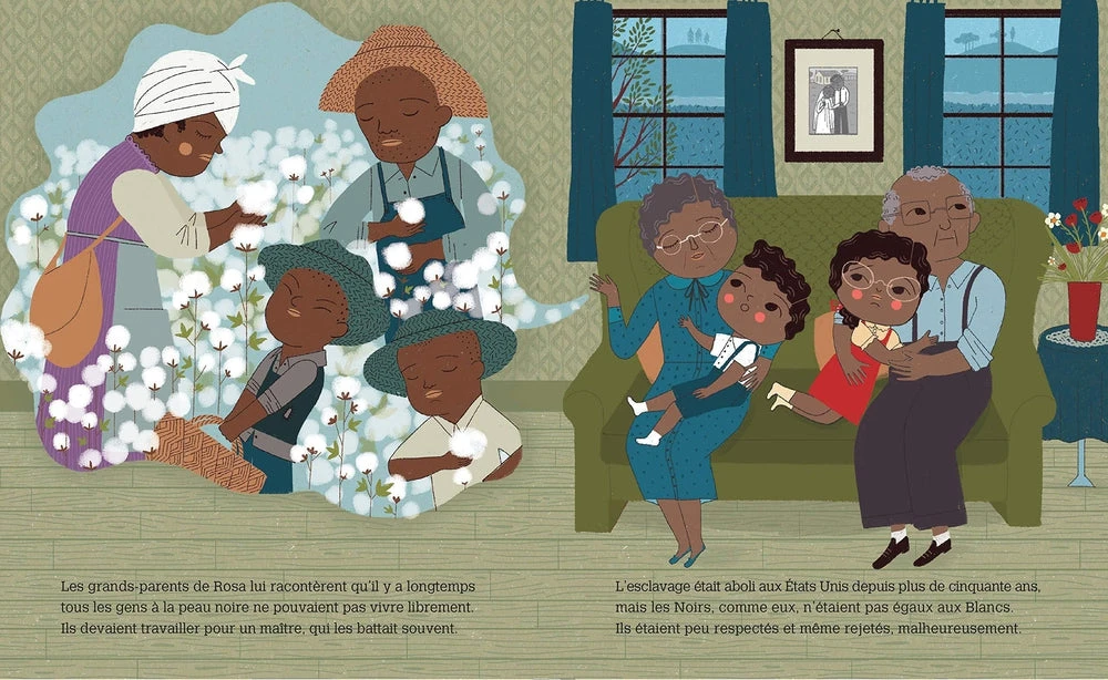 Petite & Grande - Rosa Parks - Livre Documentaire Enfant 3 Ans Et + – Image 2