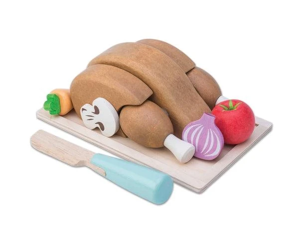 Le Toy Van Poulet à Découper Et Ses Petits Légumes - Dinette En Bois écologique – Image 6