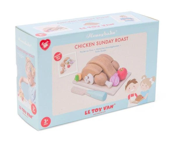 Le Toy Van Poulet à Découper Et Ses Petits Légumes - Dinette En Bois écologique – Image 5
