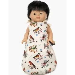 Turbulette Pour Poupée Et Poupon - Motif Little Birds - Collab Nathalie Lété