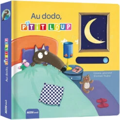 A Dodo, P'tit Loup - Livre Animé Bébé 1 An Et +