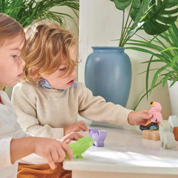 Le Toy Van Animaux Des Andes En Bois - Animaux à Empiler – Image 6