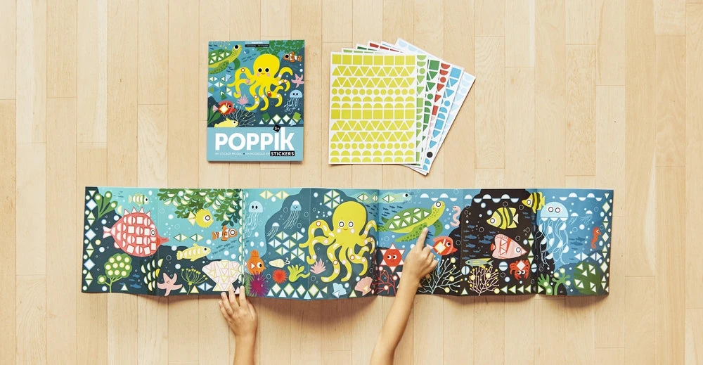 Creative Stickers - L'aquarium - Cahier De Gommettes Enfant 3 à 7 Ans – Image 2