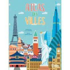 Atlas Des Villes - Livre Documentaire Enfant 6 Ans Et +
