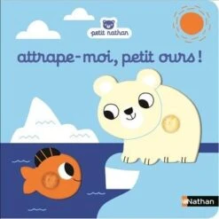 Nathan Attrape-moi, Petit Ours ! - Livre Puzzle à Encastrement Bébé 6 Mois Et +