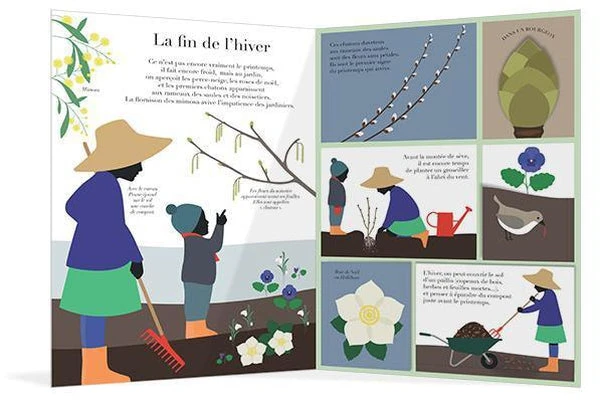 Au Jardin - Livre Documentaire Animé Enfant 5 Ans Et + – Image 2