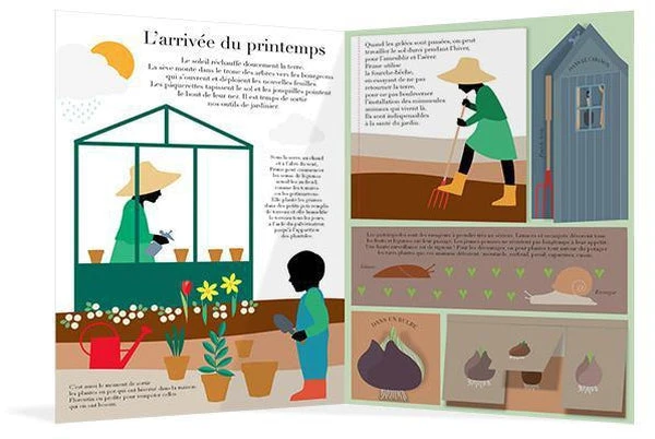 Au Jardin - Livre Documentaire Animé Enfant 5 Ans Et + – Image 4