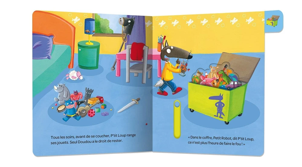 A Dodo, P'tit Loup - Livre Animé Bébé 1 An Et + – Image 2