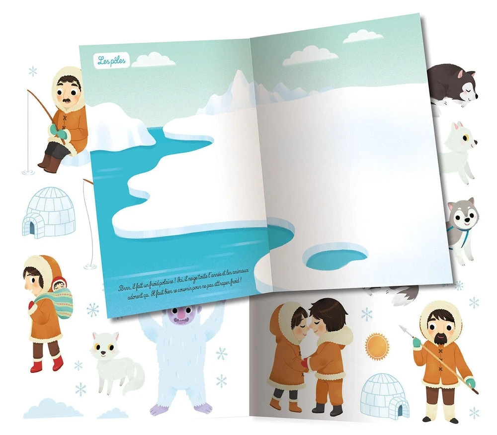 Mes Tout Premiers Autocollants - Autour Du Monde - Cahier De Gommettes Enfant 3 Ans Et + – Image 3