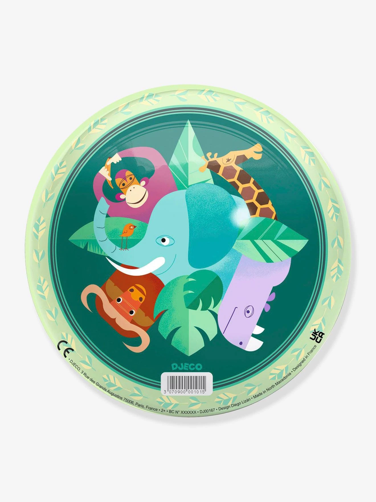 Djeco Savanna Ball - Ballon Moyen 22 Cm – Image 2