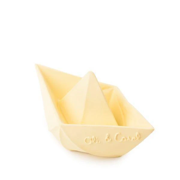 Bateau Origami Vanille - Jouet De Bain