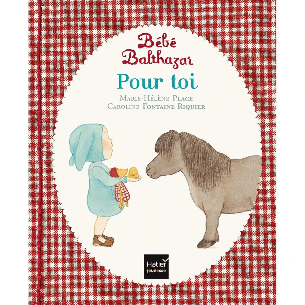 Bébé Balthazar - Pour Toi - Livre Montessori Bébé 6 Mois Et +