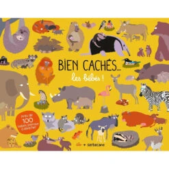 Bien Cachés Les Bébés - Livre à Flaps Enfant 2 Ans Et +