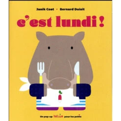 C'est Lundi ! - Livre Animé Enfant 3 Ans Et +