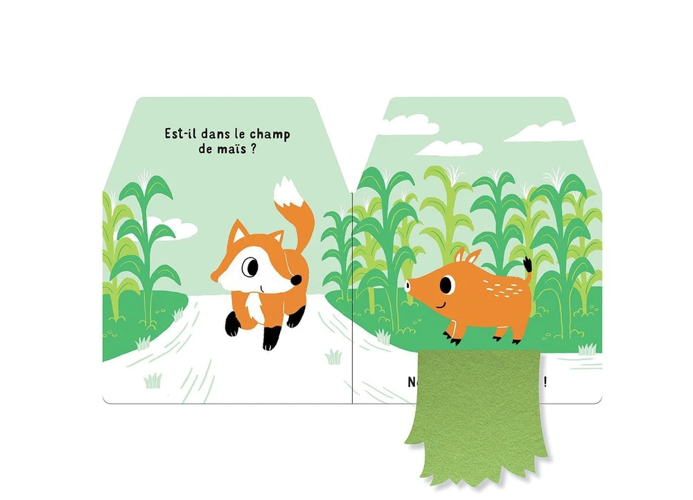 Nathan Cache-Cache Petit Renard - Livre D'éveil Bébé 6 Mois Et + – Image 2