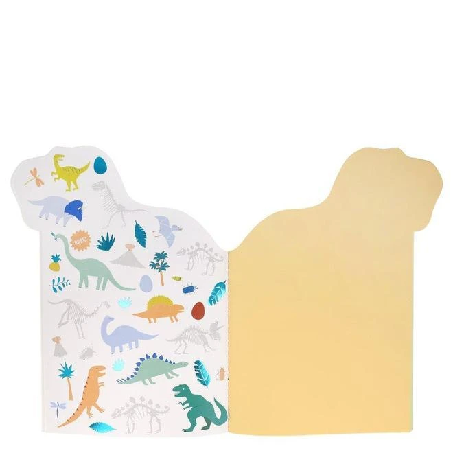 Meri-Meri Cahier De Dessin Et Gommettes - Dinosaures - Loisir Créatif Enfant 3 Ans Et + – Image 4