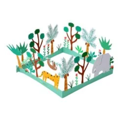 Meri-Meri Carte Anniversaire - Animaux Sauvages