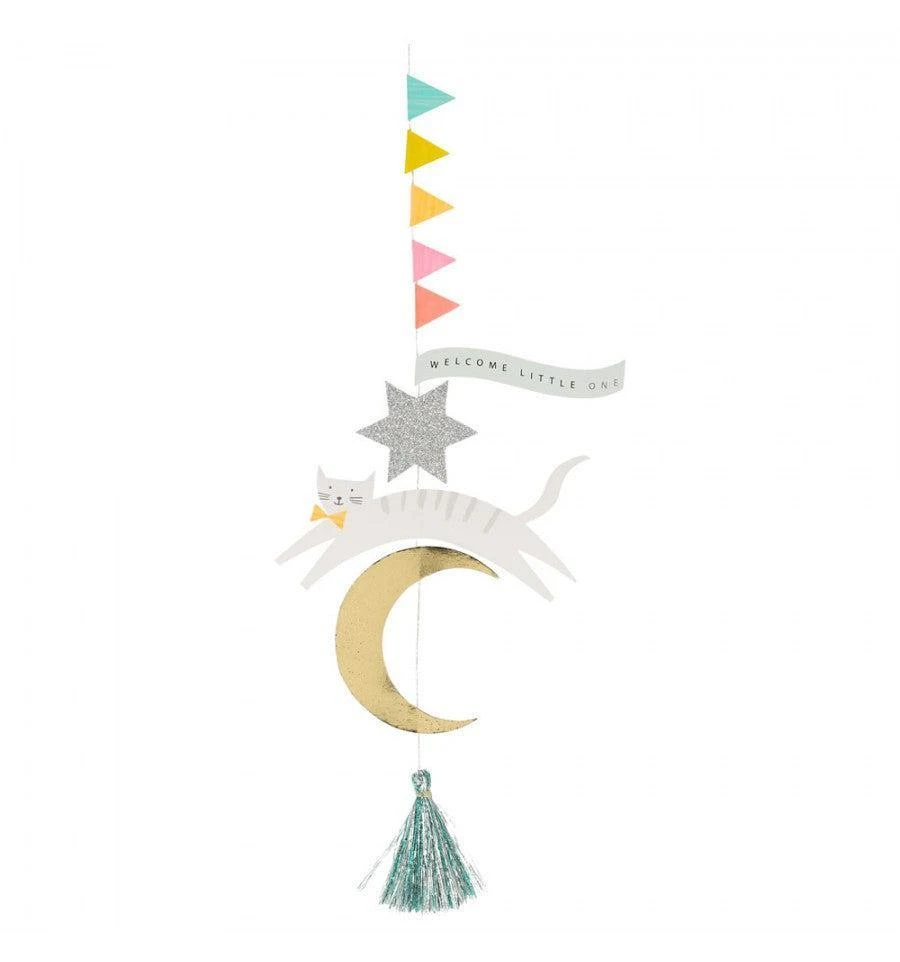 Meri-Meri Carte De Naissance - Mobile Ă Suspendre Welcome Little One â Image 2