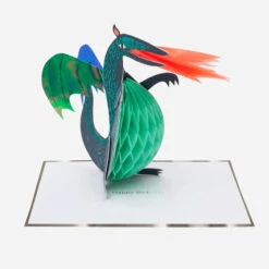 Meri-Meri Carte Anniversaire - Dragon 3D