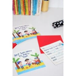 Cartes D'invitation Anniversaire - Pirates