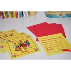 Cartes D'invitation Anniversaire - Vintage