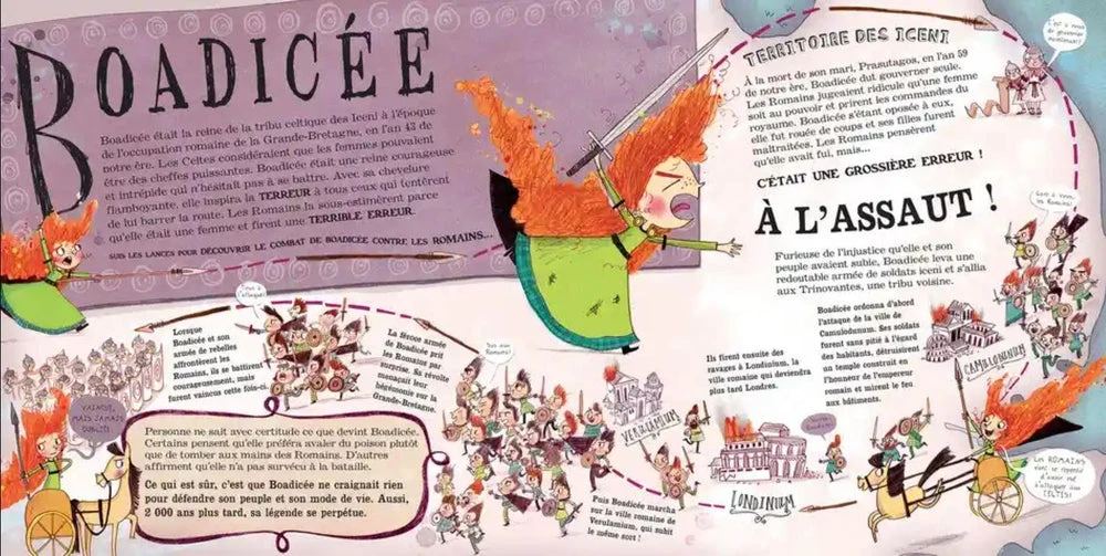 Ces Femmes Incroyables Qui Ont Changé L'Histoire - Livre Documentaire Enfant 6 Ans Et + – Image 2