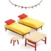 Djeco La Chambre Des Enfants - Mobilier Pour Maison De Poupées