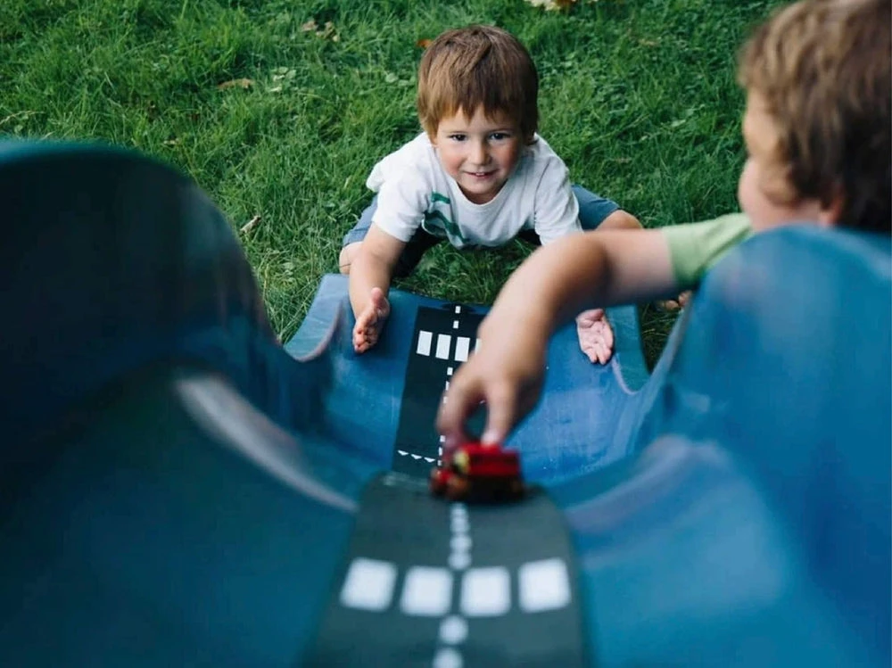 Circuit Flexible 16 Pièces Pour Voitures - Route Nationale – Image 2