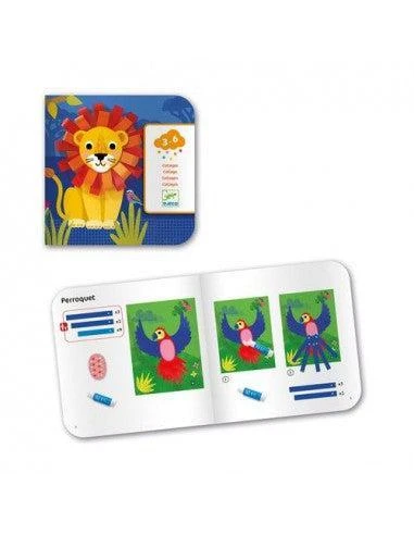 Djeco Collages - Avec Des Bouclettes - Coffret Loisir Créatif Enfant 3 à 6 Ans – Image 5