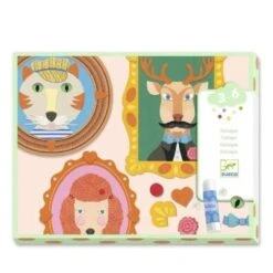 Djeco Portraits De Famille - Collages - Coffret Loisir Créatif Enfant 3 à 6 Ans