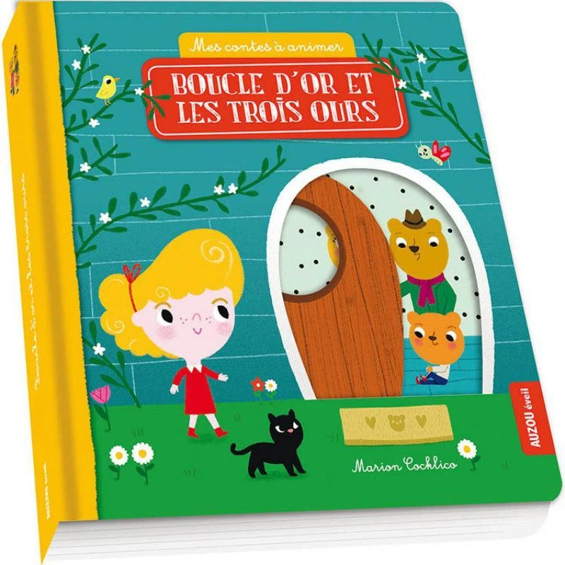 Conte à Animer - Boucle D'or Et Les Trois Ours - Livre Animé Bébé 1 An Et +