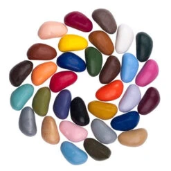 Crayon Rocks - Sachet De 32 Mini Crayons De Cire - Naturels & écologiques - Enfant 3 Ans Et +