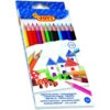 Boîte 12 Crayons De Couleur Qualité Supérieure - Crayons Enfant 3 Ans Et +