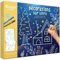 Décorations Sur Vitre - Coffret Créatif Pour Enfant De 3 Ans Et +