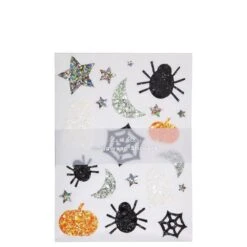 Meri-Meri 10 Feuilles D'autocollants Halloween Scintillants