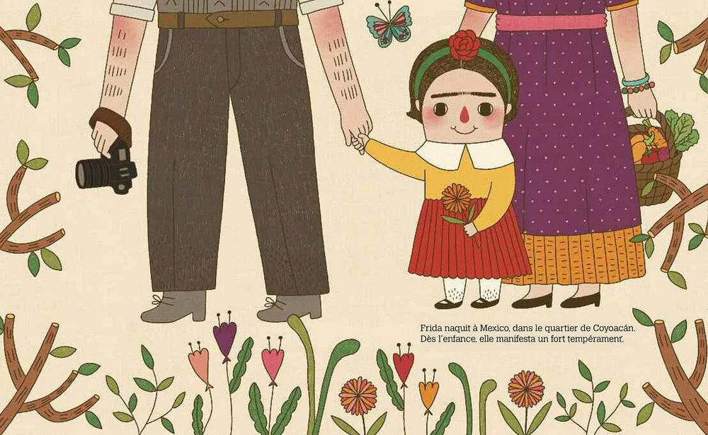 Petite & Grande - Frida Kahlo - Livre Documentaire Enfant 3 Ans Et + – Image 2
