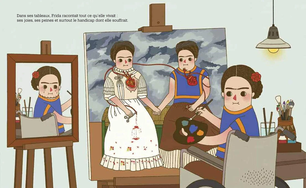 Petite & Grande - Frida Kahlo - Livre Documentaire Enfant 3 Ans Et + – Image 5