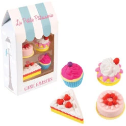 Gommes Gâteaux - La Petite Pâtisserie - Papeterie Enfant 3 Ans Et +