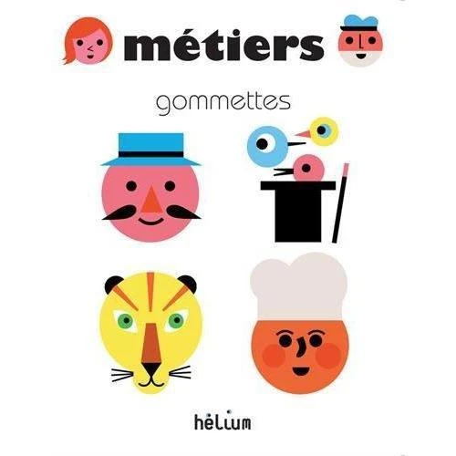 Métiers - Cahier De Gommettes Enfant 3 Ans Et +