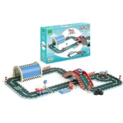 Grand Circuit De Course En Bois Vilacity