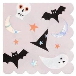 Meri-Meri 16 Grandes Serviettes En Papier - Funky Halloween