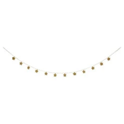 Meri-Meri Guirlande étoiles Dorées En Tricot