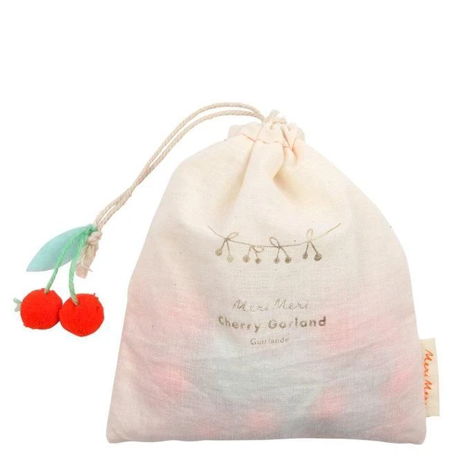 Meri-Meri Guirlande Tissu - Cerises – Image 2