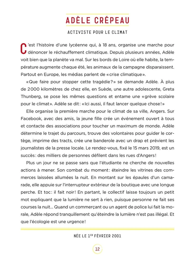 Histoires Du Soir Pour Filles Rebelles - Tome 3 -100 Femmes Françaises Extraordinaires - Livre Documentaire Enfant 6 Ans Et + 6 Ans Et + – Image 2