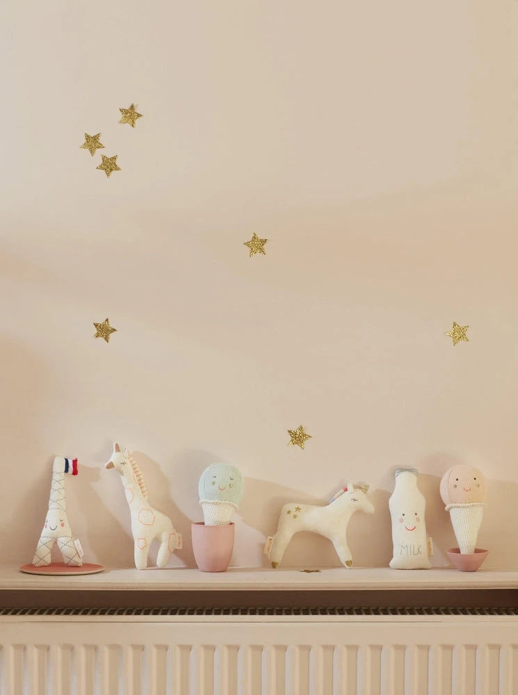 Meri-Meri Hochet Licorne En Coton Bio – Image 3