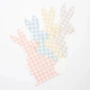 Meri-Meri 16 Serviettes En Papier Découpées En Forme De Lapin Vichy