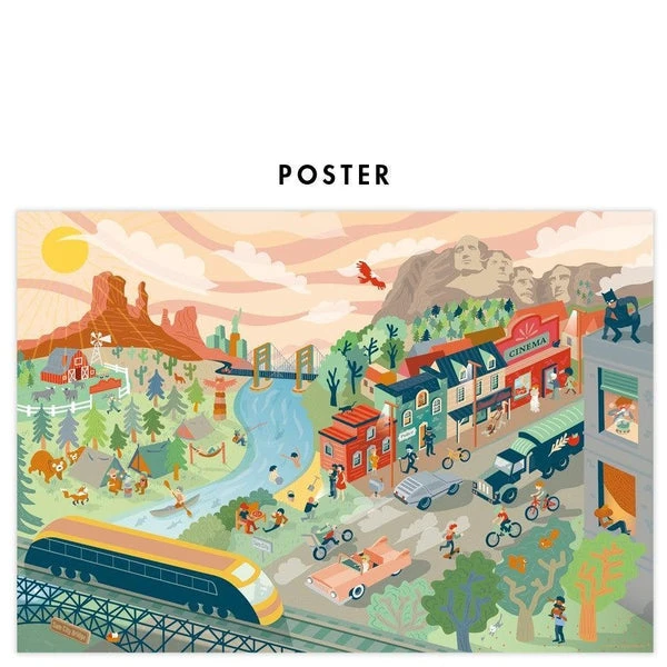 Mon Puzzle Go Back In Time - Far West, 150 Pièces Pour Enfant De 6 Ans Et + – Image 2