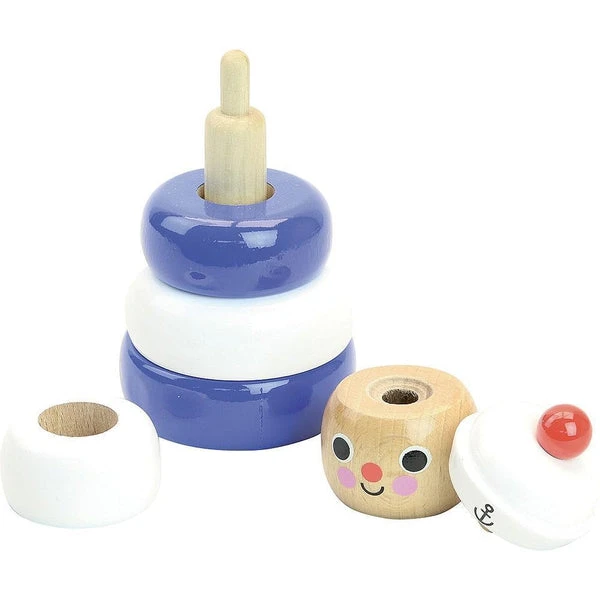 Vilac Jouet Empilable En Bois - Marin - Illustré Par Ingela P.Arrhenius – Image 2