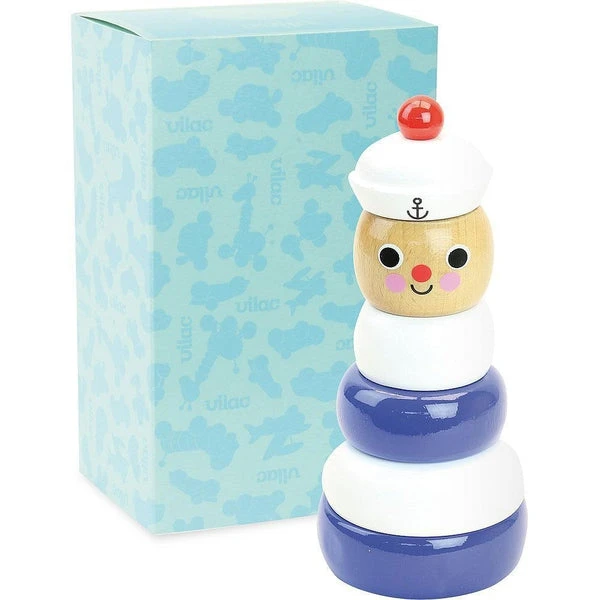 Vilac Jouet Empilable En Bois - Marin - Illustré Par Ingela P.Arrhenius – Image 3