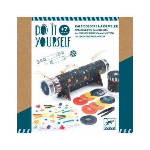 Djeco Coffret DIY- Kaléidoscope Immersion Spatiale - Coffret Loisir Créatif Enfant 7 Ans Et +